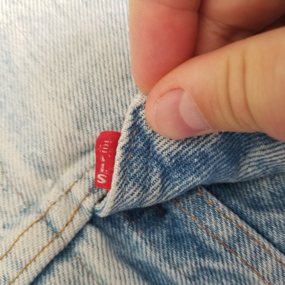 Vintage Levis Jacket Mens 36 Blue Trucker Type 3 Distressed Light Wash 70s - Picture 4 of 14
